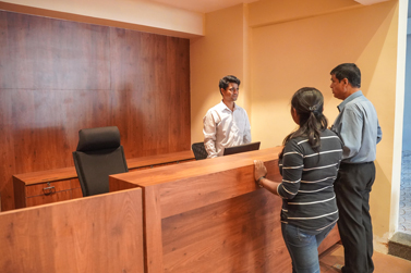 Hotel Sharayu One Reception